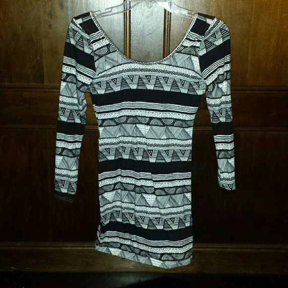 American Apparel Aztec print dress