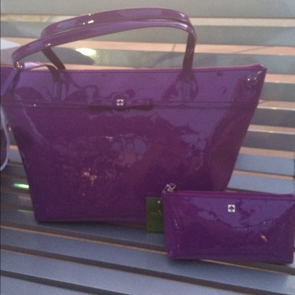 Kate spade set purple