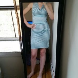 Kenneth Cole New York Drape Neck Dress