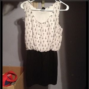 Upside down cross dress