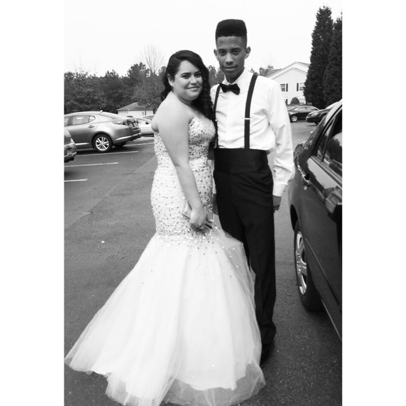 Pale Pink Prom Dress - Picture 2 of 3