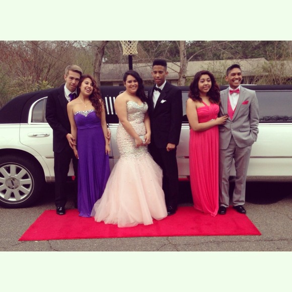 Pale Pink Prom Dress - Picture 3 of 3