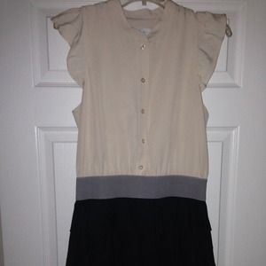 Jessica Simpson ruffle dress