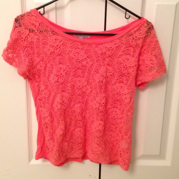 Pink Lace T-Shirt