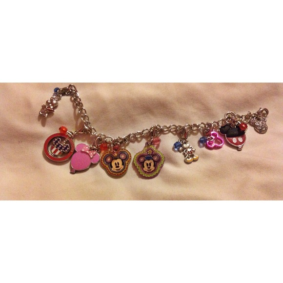 Disney world charm bracelet 😊