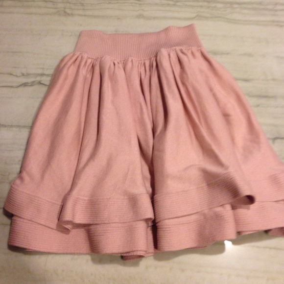 Red Valentino knitted skirt