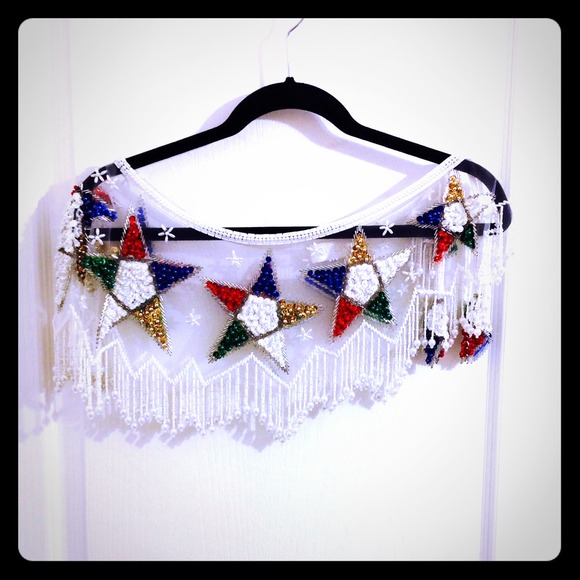 Sequins & Beads Hip Scarf