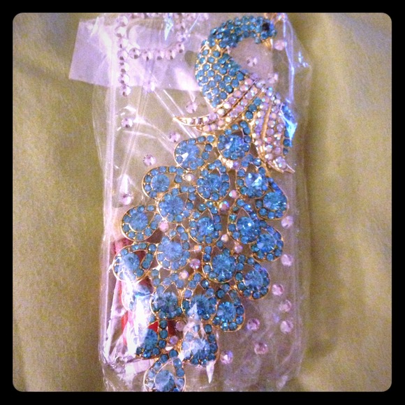 Peacock designed phone case