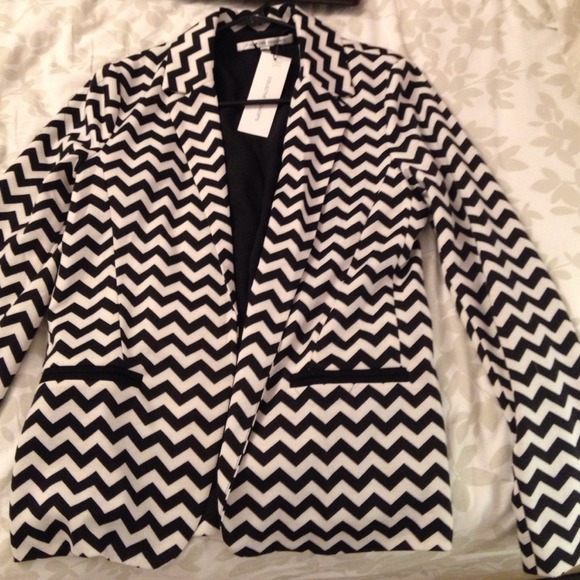 Chevron Blazer