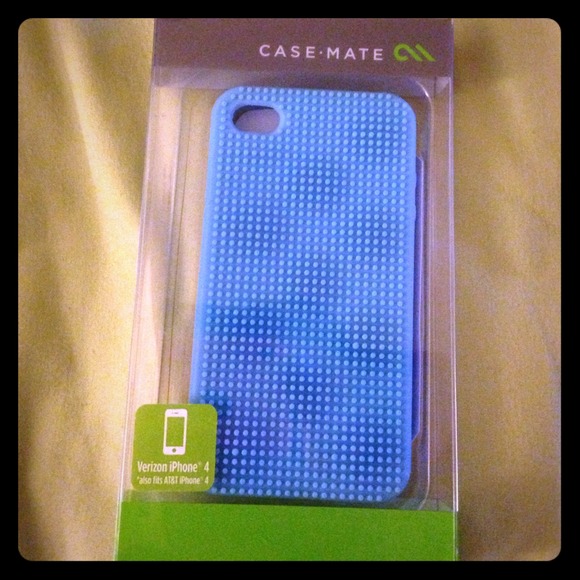 Blue egg crate texture phone case