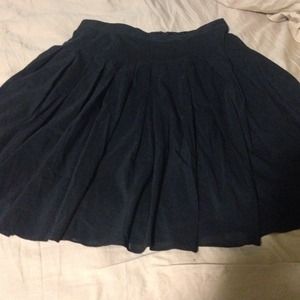 Chiffon pleated skirt from theory