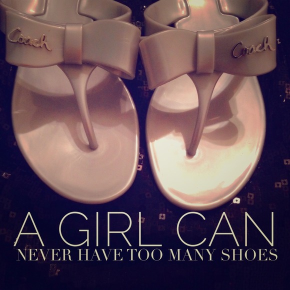 Coach Shoes - Coach Flip Flops