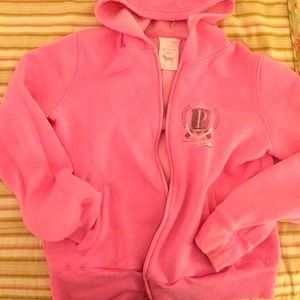 VS Pink Zip Hoodie