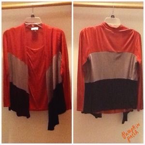 Cardigan-Tank Top Set (autumn colors)