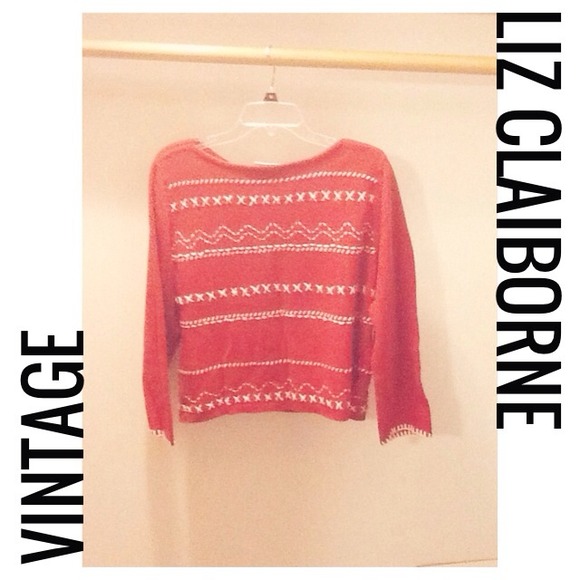 Liz Claiborne, Christmas Sweater - PETITE MED.