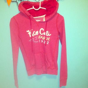 NWOT HOLLISTER PINK SMALL HOODIE
