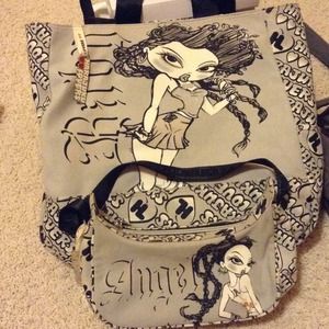 Harajuku lovers tote plus small purse