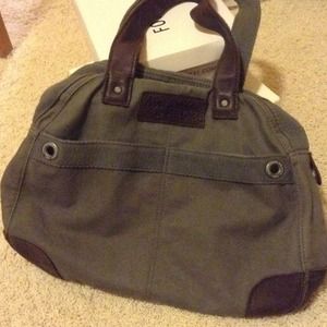 A&F zipper tote