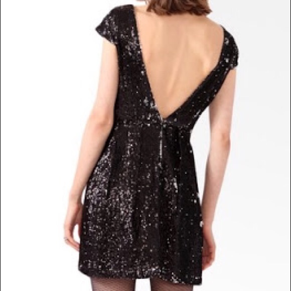 Forever 21 Sequined A-Line Dress - Picture 4 of 4