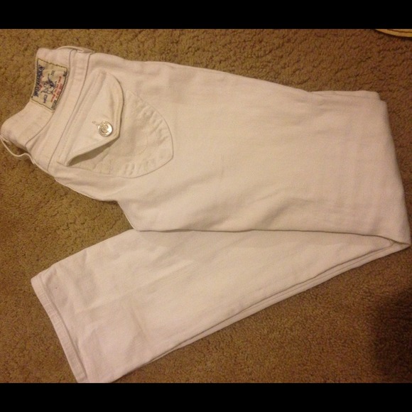 White True Religions size 23-R