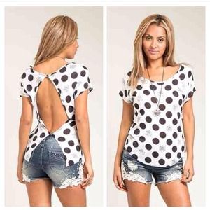 Open back Shirt