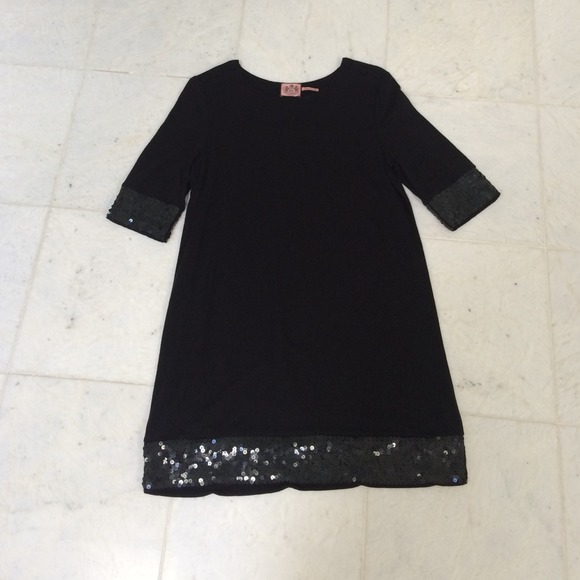 Juicy Couture Dresses & Skirts - Juicy Couture black dress with sequin details