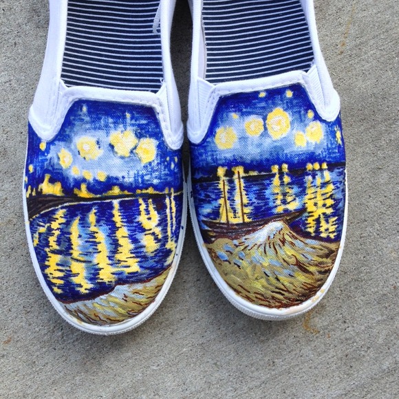 Hand Painted shoes - Picture 1 of 1