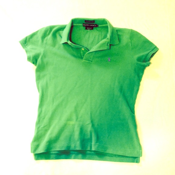 Green Ralph Lauren polo