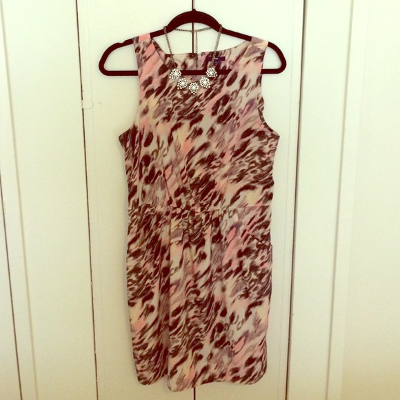 Printed work dress