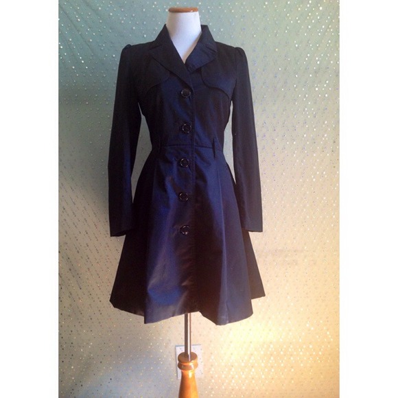 Black H&M Trenchcoat