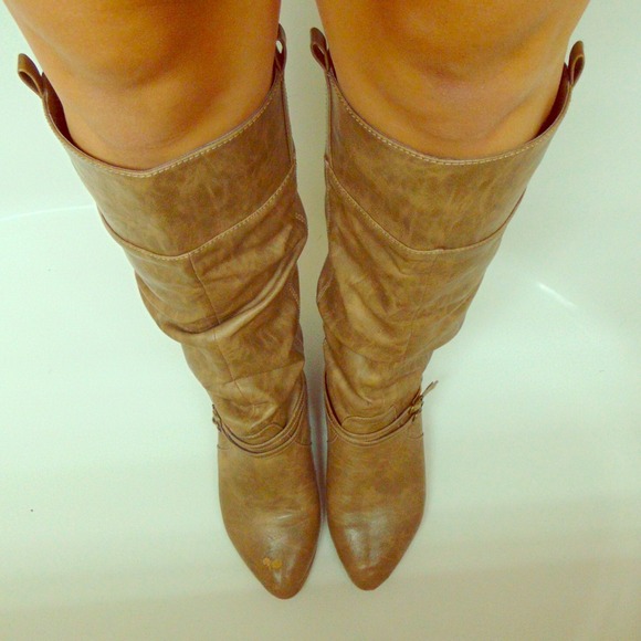 Tan Boots