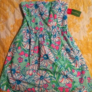 Lily Pulitzer strapless Chandie dress