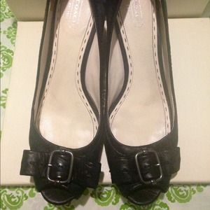 💯 authentic Coach wedges