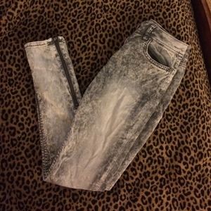 Forever 21 grey stretch jean