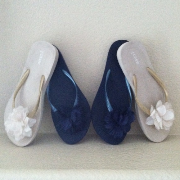 J Crew Flip Flops