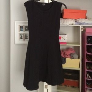 Black topshop dress