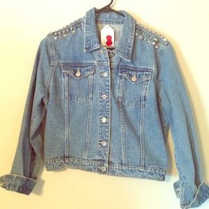Studded Denim Jacket