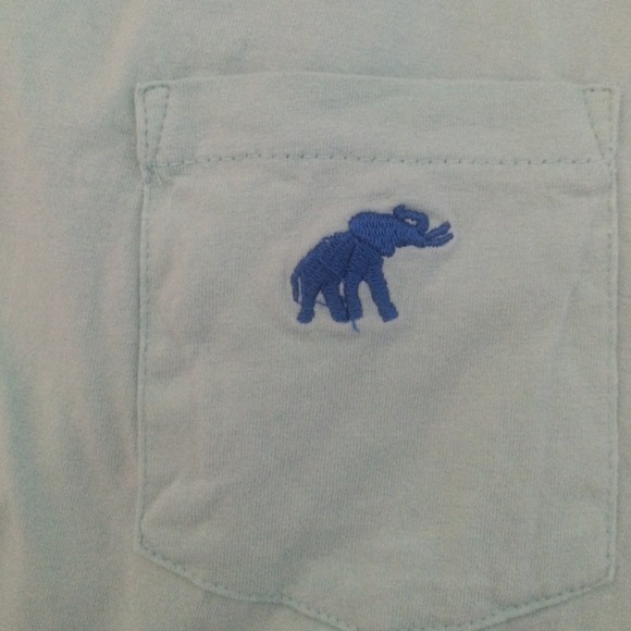 Light blue Tusk Wear T shirt medium!