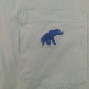 Light blue Tusk Wear T shirt medium!