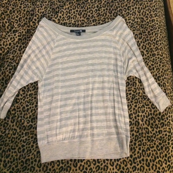 Forever 21 pink/grey top