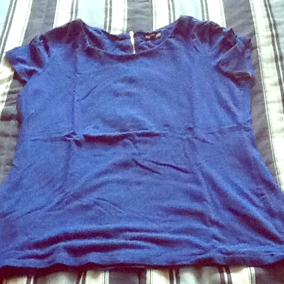 Express royal blue top for sale.