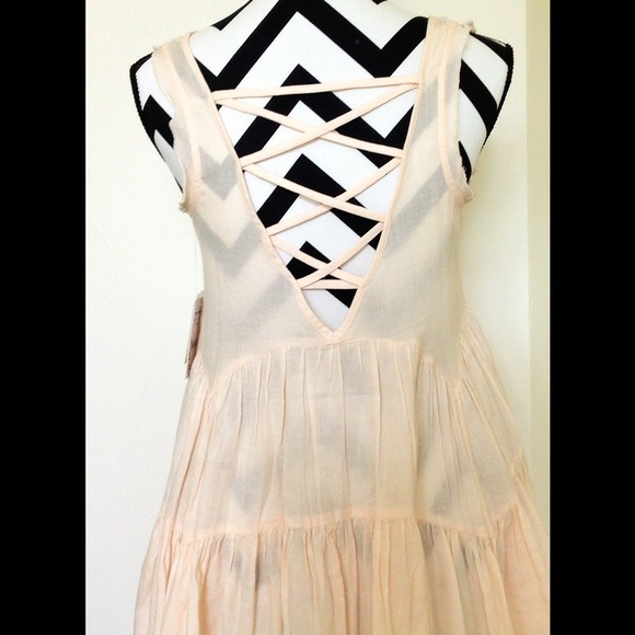 πHOST PICK x 2! Free People gauzy beaded top - Picture 4 of 4