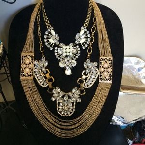Three individual necklaces