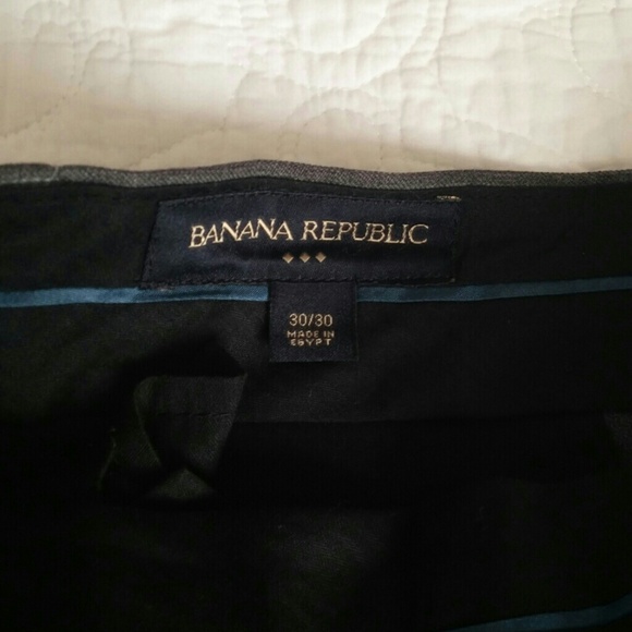 B - 2 Dark gray Banana Republic pants - Picture 3 of 4