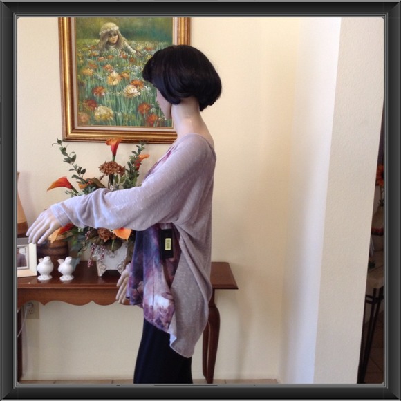 Rococo Woven Mix Pullover - Picture 2 of 11