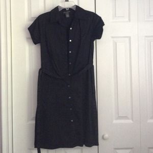 Banana Republic Black Pencil Dress