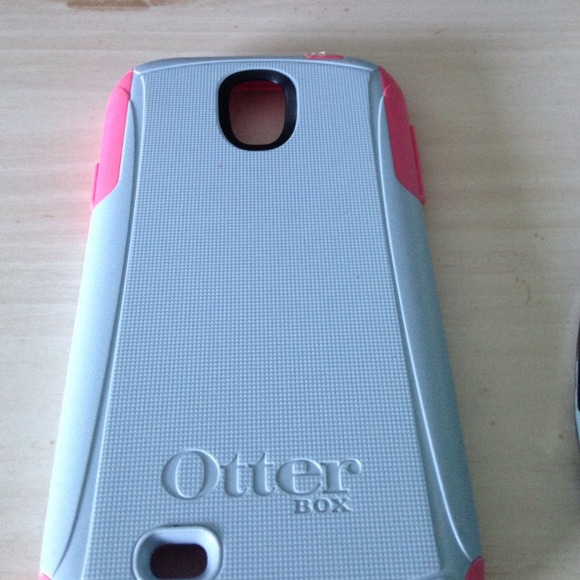 pink and gray samsung galaxy s4 case