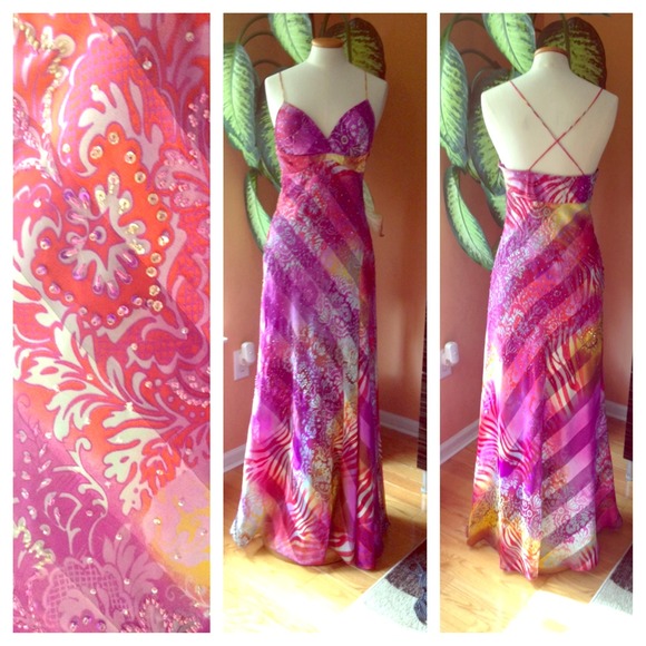 Mary. L Couture Evening gown