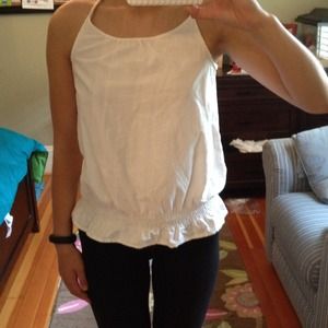 White Calypso St. Barth Racerback Tank Top