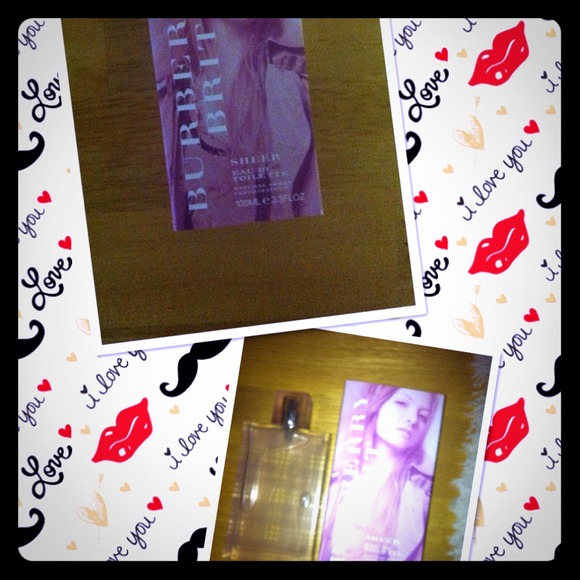 Burberry eau de toilette